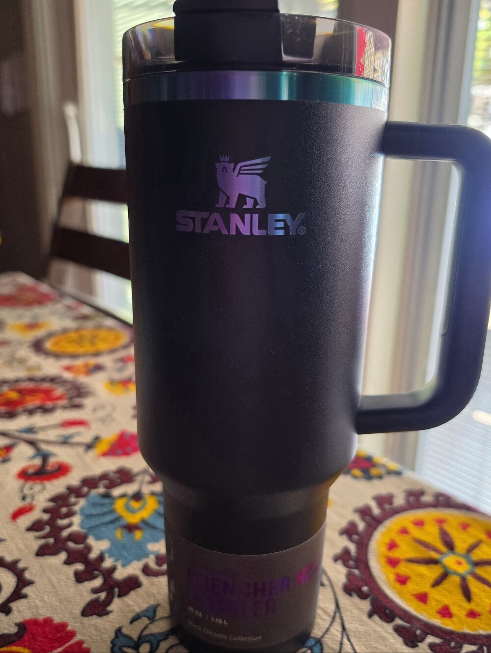 Stanley Black Chroma 30 oz. Quencher H2.0 FlowState Tumbler - Picture 2 of 4